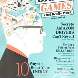 Photo of Reader's Digest September 2021 Brain Games That Really Work Magazine