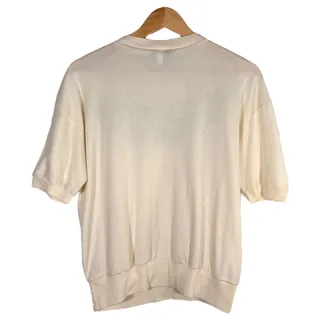 Photo of Vintage floral pastel short sleeve sweatshirt USA L