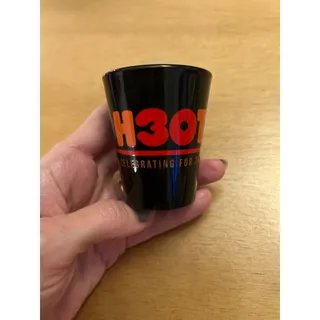 Photo of New Hooters Black Shot Glass Limited Edition 30th Anniversary