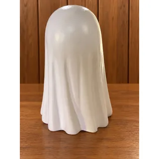 Photo of Funny Ghost Figurine Middle Finger White Resin Halloween Decor New