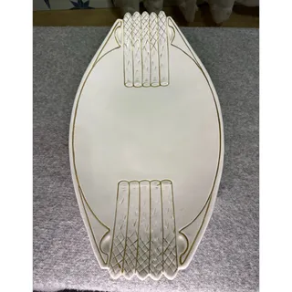 Photo of Antique Austria Art Nouveau Porcelain Asparagus Serving Dish Platter