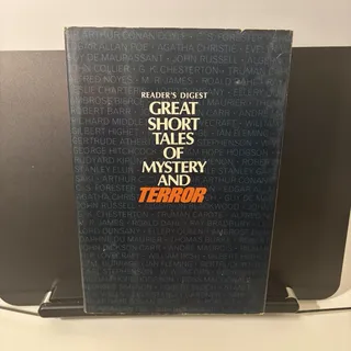 Photo of Great Short Tales of Mystery and Terror Readers Digest Hardcover 1982 Book