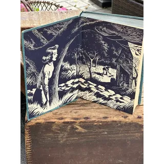 Photo of Vintage 1950s Nancy Drew The Password to Larkspur Lane #10 Blue Tweed Hardcover