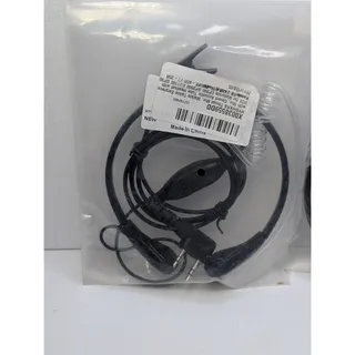 Photo of HYSHIKRA Throat Mic Acoustic Tube Earpiece Headset Motorola CP200 Lot 2 New
