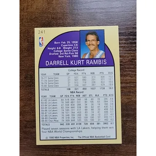 Photo of Kurt Rambis 1990-1991 NBA Hoops #241 - Phoenix Suns - NBA - Fresh Pull