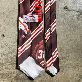 Photo of 90s NFL Cleveland Browns Necktie Ralph Marlin Players Collage OS