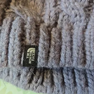 Photo of The North Face Beanie Lavender Poof, Youth Size M