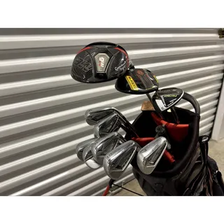 Photo of Golf Club Set TaylorMade M6 Bettinardi Putter Mizuno Irons Callaway Bag