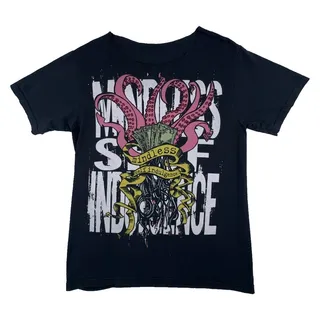 Photo of Vintage Mindless Self Indulgence Shirt Black Tentacles Money Band Tee Small