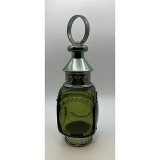 Photo of Vintage Avon Whale Oil Lantern, Green, Empty, After Shave Decanter
