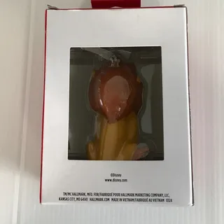 Photo of NWT Hallmark Disney The Lion King Mufasa Christmas Tree Ornament 