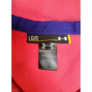 Photo of Under Armour Women's Red Full-Zip Motion Fleece Jacket lg