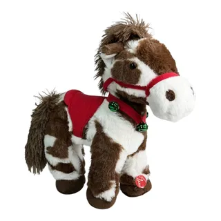 Photo of Dan Dee Interactive Christmas Horse Plush LG 13" Moves Sounds Gallops Neighs New
