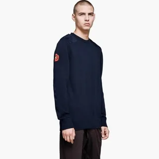 Photo of Nike SB | Navy Blue XLM Rose Embroidered Sweater | Size Large