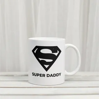 Photo of Super Daddy Mug | Dad | Gifts for Dad | Strong men | Dad Christmas 
