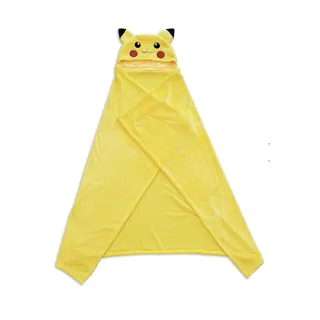 Photo of Pokémon Pikachu Kids Hooded Blanket Yellow 48”x33”