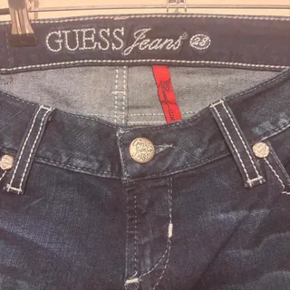 Photo of Navy blue guess skinny jeans