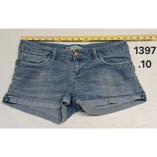 Photo of Levis (9) Shorty Short Light Blue Denim Jean Shorts