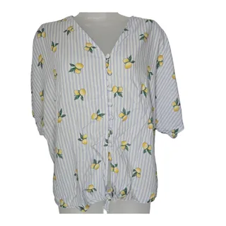 Photo of Beach Lunch Lounge Collection LG Top Lemon Tie Front Summer Picnic Spring Easter