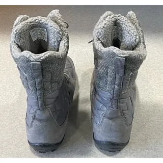 Photo of Columbia Boots Womens Size 8 Gray Faux Fur Waterproof Winter Snow YL5387-052