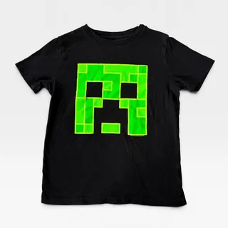 Photo of Boys Minecraft Short Sleeve & Long Sleeve Bundle Lot of 2 Size S(6/7)