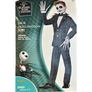 Photo of Spirit Halloween Jack Skellington Suit Costume Child: Med