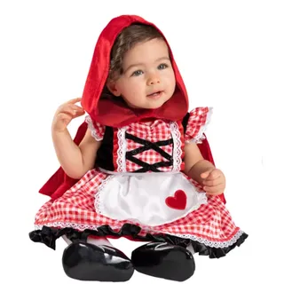Photo of Spirit Halloween Red Riding Hood Costume Infant Dress Hooded Capelet
