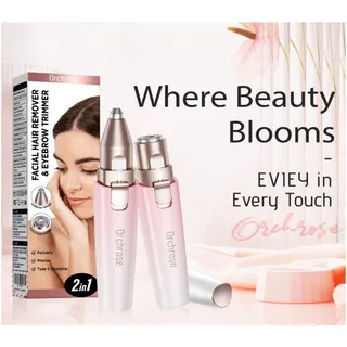 Photo of Rechargeable Facial Hair Remover 2-in-1 Device for Shaping Eyebrows&Remove Hair