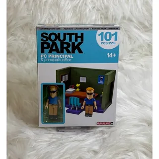 Photo of South Park PC Principal & Office Diorama Construction Set - 101 Pieces McFarlane