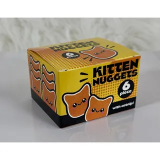Photo of Cat Lady Box Fan Favorite Limited Kitten Nuggets 6pc Catnip Toys-Chicken Nuggies
