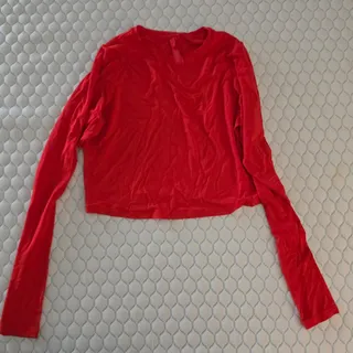 Photo of SKIMS Fits Everybody Long Sleeve Top Red Size XL
