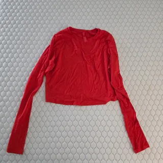 Photo of SKIMS Fits Everybody Long Sleeve Top Red Size XL