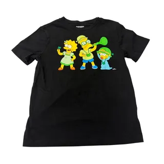 Photo of Old Navy Boys The Simpsons St. Patrick Day Graphic T-Shirt in Black, Size S