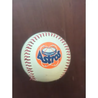 Photo of Greg Swindell Houston Astros Chevron Fotoball Baseball 1993
