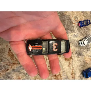 Photo of Vintage Hot Wheels Chevy Stocker #3 Dale Earnhardt Black Chevrolet 350 1989 Speed Fleet Loose 

