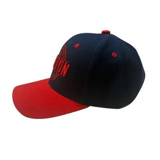 Photo of Houston Texas Embroidered Hat in Navy/Red, Size OS