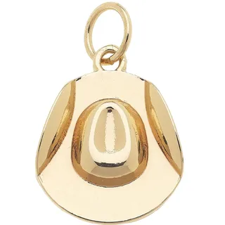 Photo of Cowboy Hat Charm in Shiny Gold