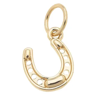 Photo of Lucky Horseshoe Charm – 18K Gold Plated