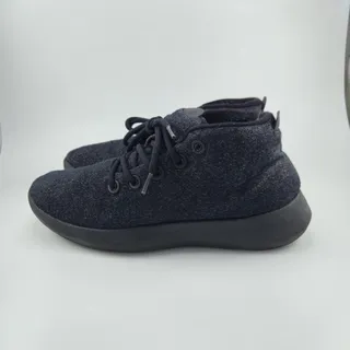 Photo of Allbirds Wool Runner-up Mizzles Men's Size 10 high top Charcoal Gray Black 