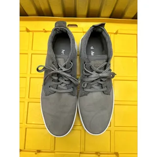 Photo of Timberland Mens Grey Chukka Sneakers US 11.5 Suede Canvas White Sole