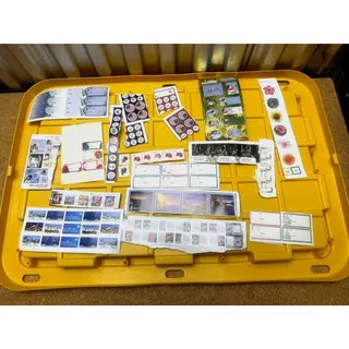 Photo of Large Lot Stickers Gift Tags Seals Christmas Holiday Assorted