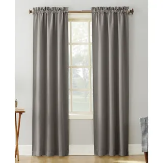 Photo of Sun Zero Nolan 40x63 Marine Blackout Rod Pocket Curtain Panel Thermal Single