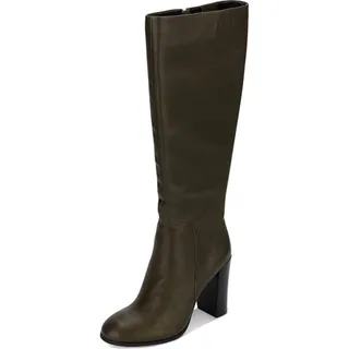 Photo of  Kenneth Cole Justin High Heel Knee-High Riding Boots Fern Green Leather Size 5M