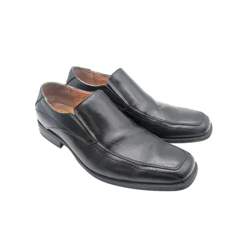 Photo of Joseph Abboud Leather Slip On Loafer Dress Shoes Black Men's 10M