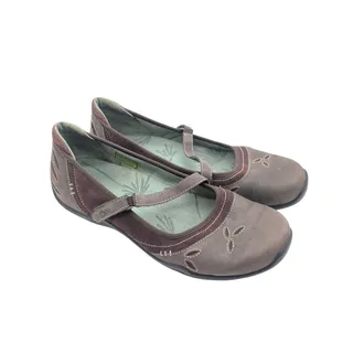 Photo of Ahnu Suede Leather Gracie Mary Jane Flats Women's 11