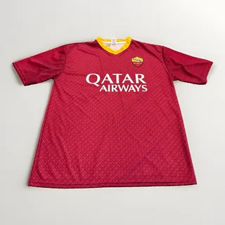 Photo of AS Roma Mens Burgundy Totti #10 Official Licensed Home Jersey Size XL