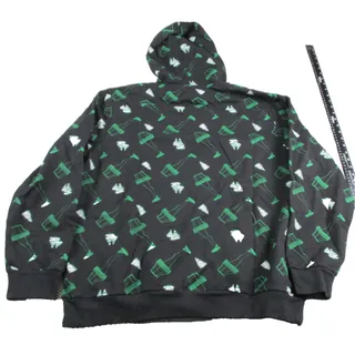 Photo of A Christmas Story Hoodie Mens XL Black Fra-Gee-Lay Leg Lamp Graphic Pullover