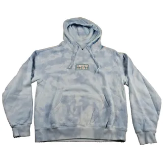 Photo of Taylor Swift Hoodie Mens Small Blue Fleece Sweatshirt 1989 Taylor's Version