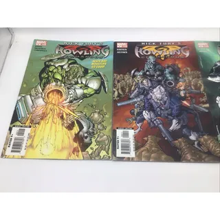 Photo of Nick Fury Howling Commandos Comic Lot #2 4 5 Marvel 2006 Bagged Boarded