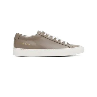 Photo of Woman by Common Projects Achilles Leather Sneakers Ash Grey EU 40 NEW Minimalist